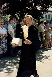 H.G. Fels beim Festzug anlsslich der 1100-Jahr-Feier